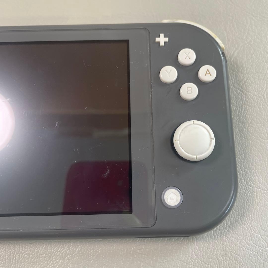 Nintendo switch light グレー　ジャンク品