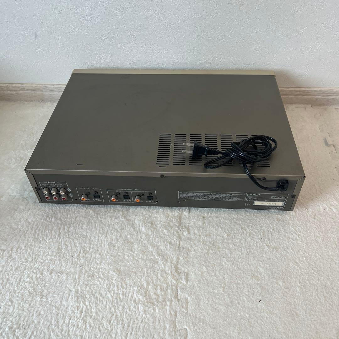 DENON CDR-W1500 CDレコーダー デノン・やや傷や汚れあり