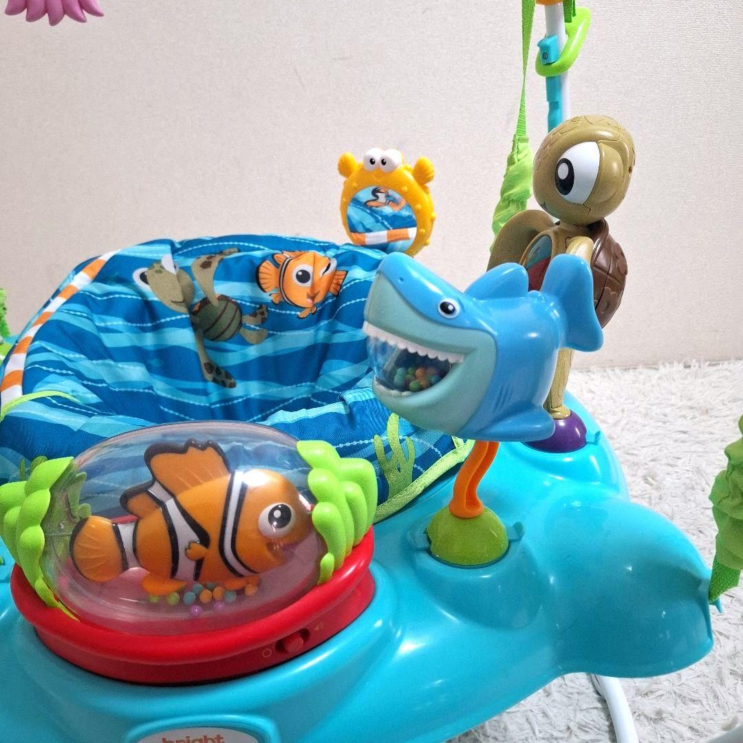 【美品】ファインディング・ニモ ジャンパルー + 新品電池セット