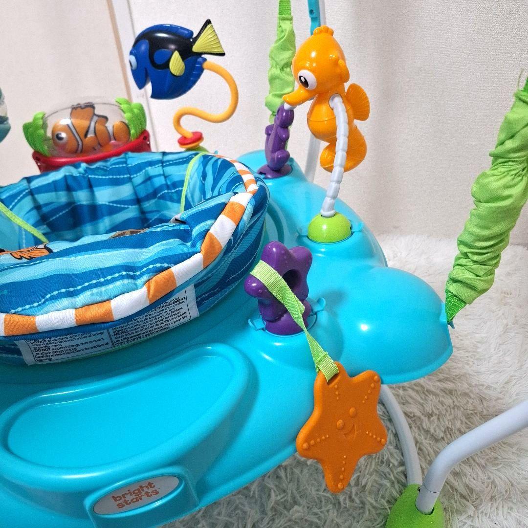 【美品】ファインディング・ニモ ジャンパルー + 新品電池セット