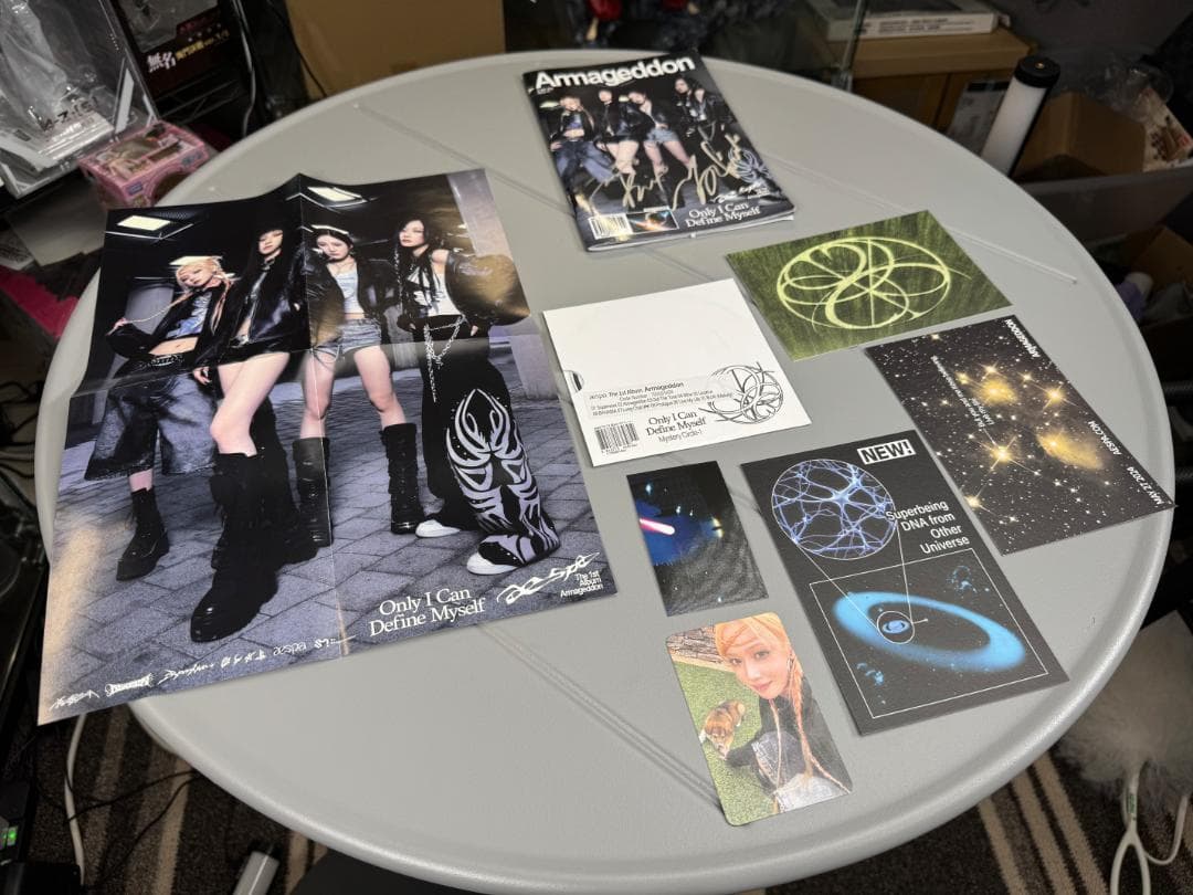 aespa 本人サイン入り Armageddon 1st Album