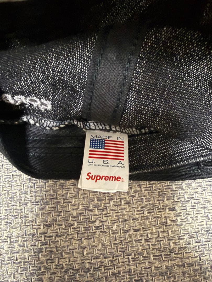 帽子 supreme Cordura Denim S Logo 6-Panel