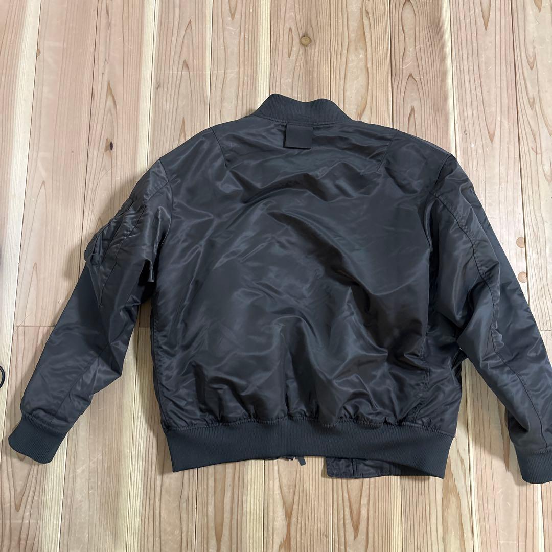 ユニクロ　j＋　MA-1カーキ美品