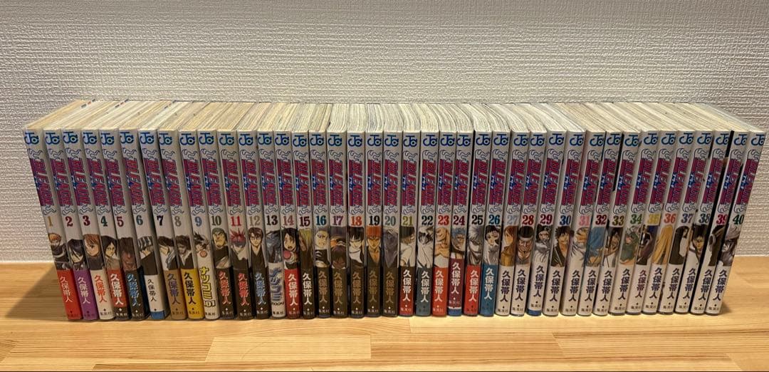BLEACH 全巻 初版帯付き　おまけあり