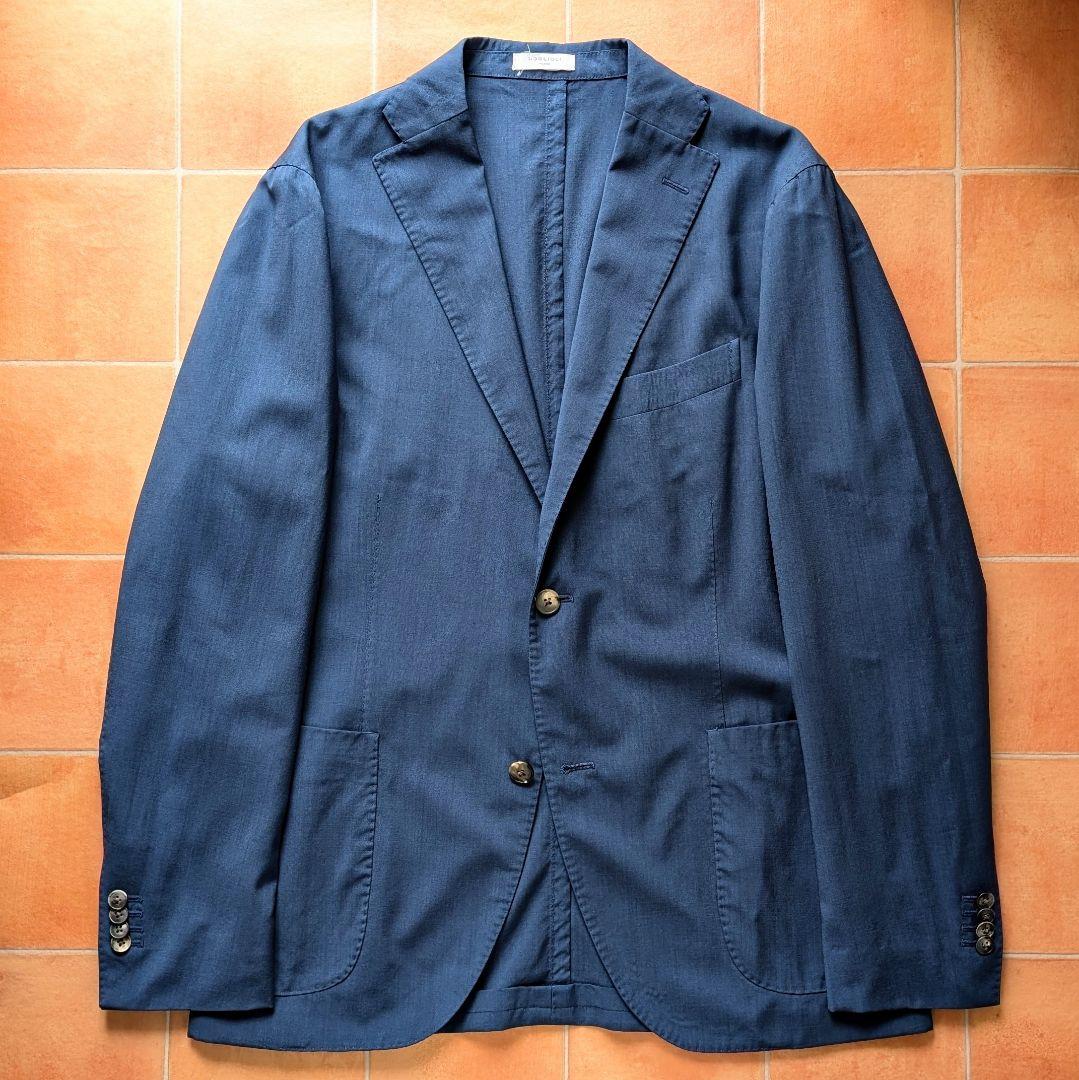 【製品染め】BOGLIOLI K.JACKET トロピカル ブルー ジャケット