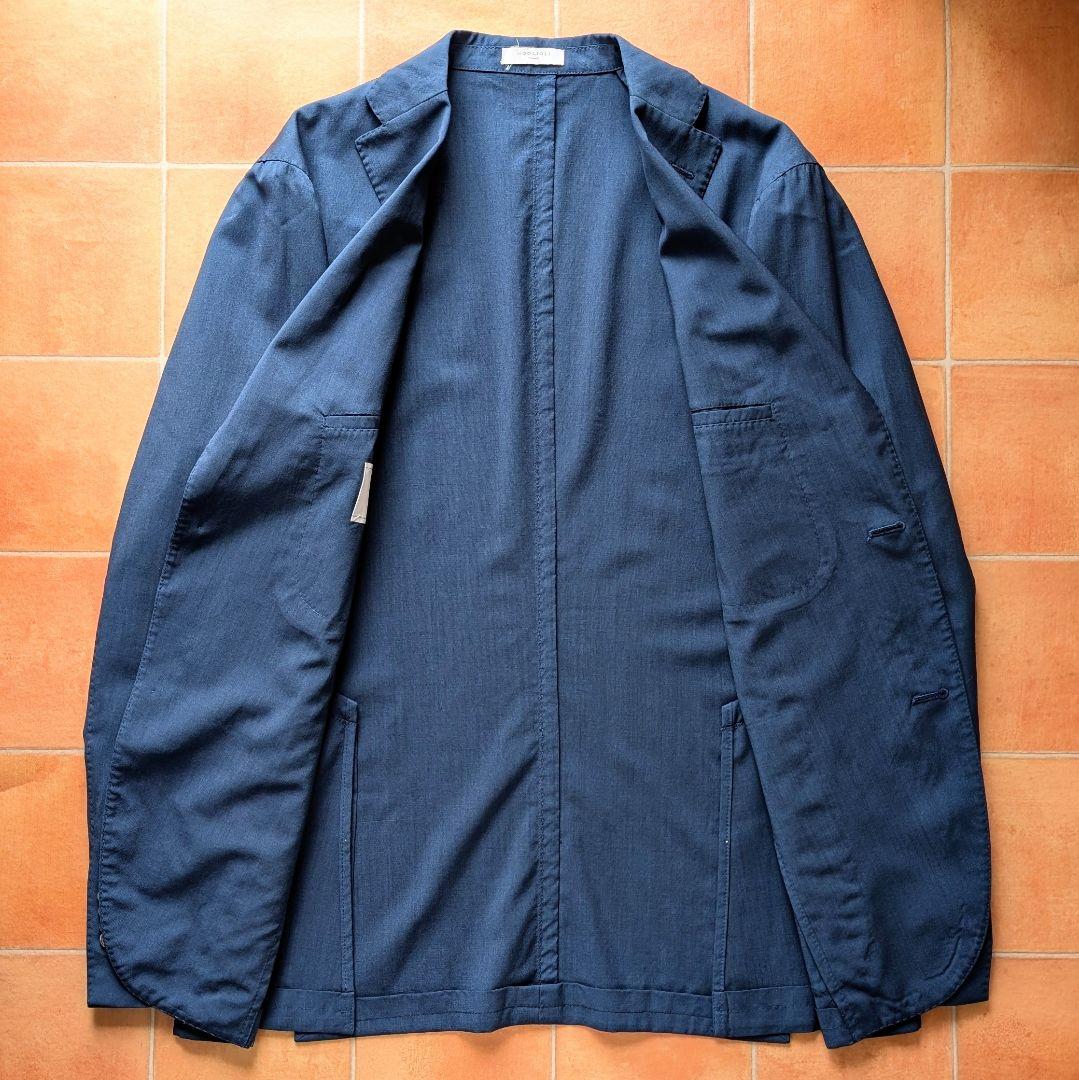 【製品染め】BOGLIOLI K.JACKET トロピカル ブルー ジャケット