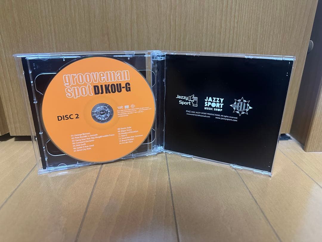 DJ KOU-G grooveman spot 2枚組 CD