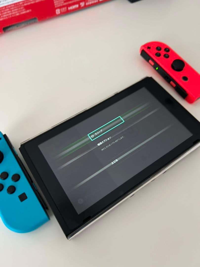 Nintendo Switch 本体 赤/青（軽ジャンク品） + ゲーム2本