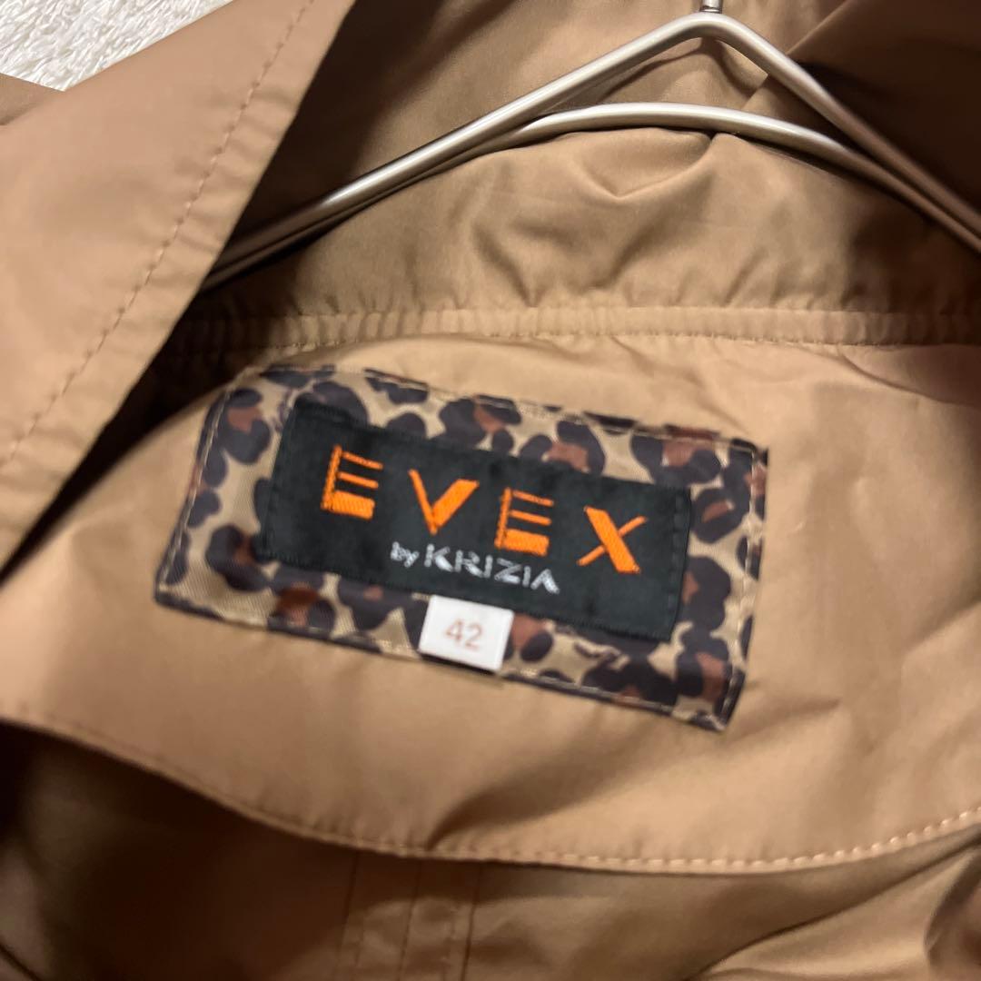 EVEX by KRIZIA 撥水加工タフタコート　サイズ42 定価31000