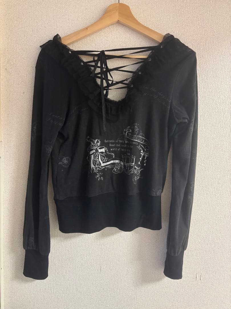 h.NAOTO blood 長袖 トップス