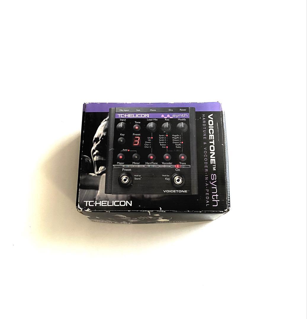 TC-Helicon VoiceTone Synth オートチューン