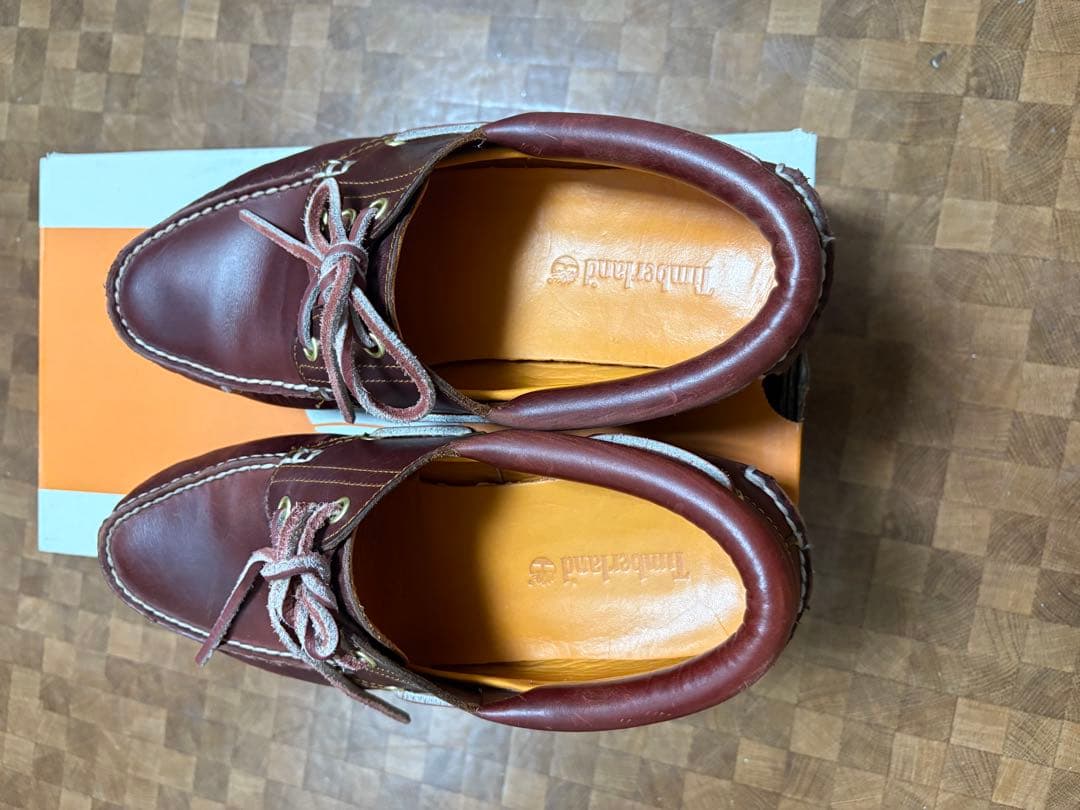 timberlandティンバーランド 3eye 26.5cm 赤茶