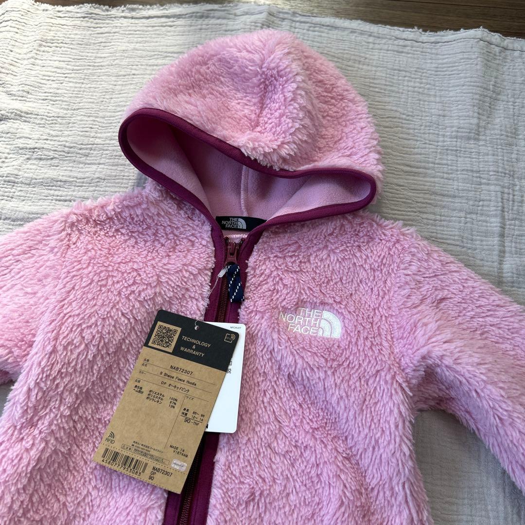 THE NORTH FACE シェルパフリース ジップアップ パーカー 90