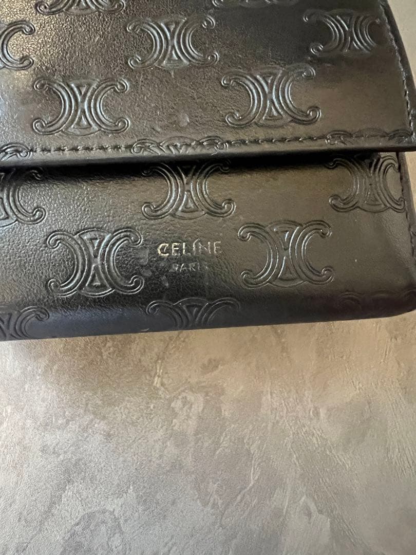 CELINE 三つ折り財布