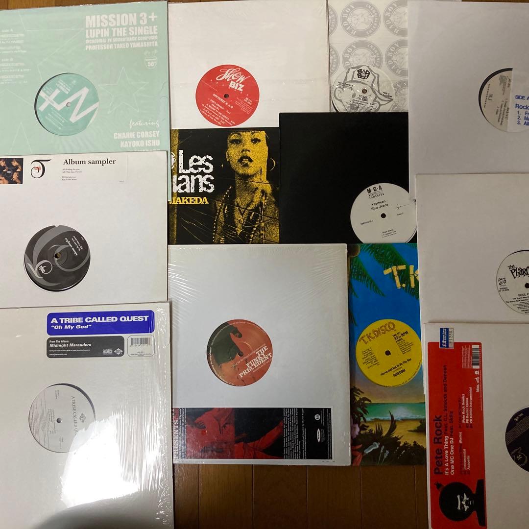 最終値下レコードbox付き•激レア多数‼️ hiphop r&b レコード約62枚