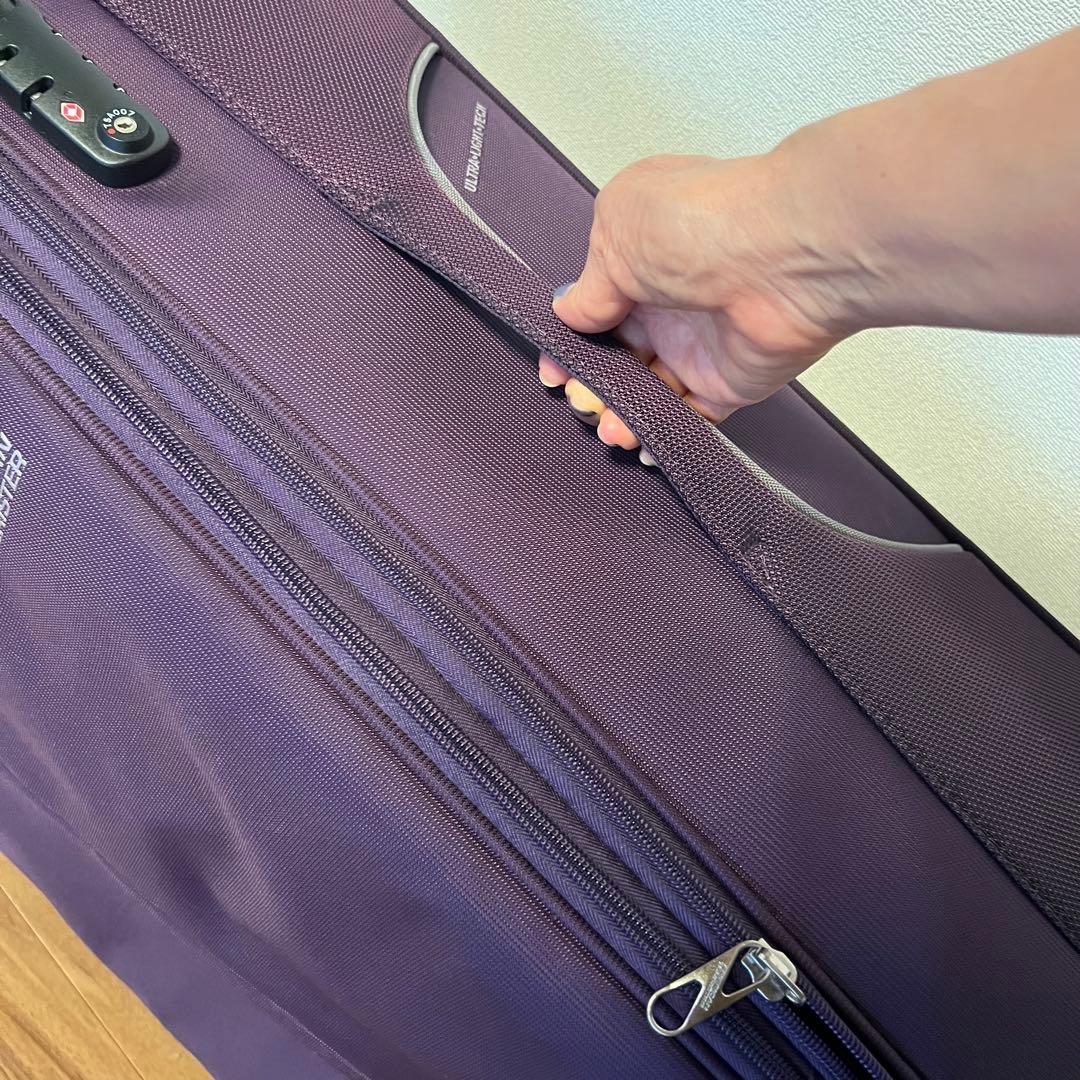 AMERICAN TOURISTER スカイスピナー　パープル　スーツケース