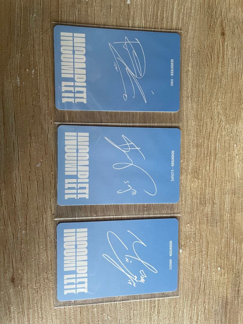 【最終値下げ】SEVENTEEN INCOMPLETE Blu-ray 付属品有