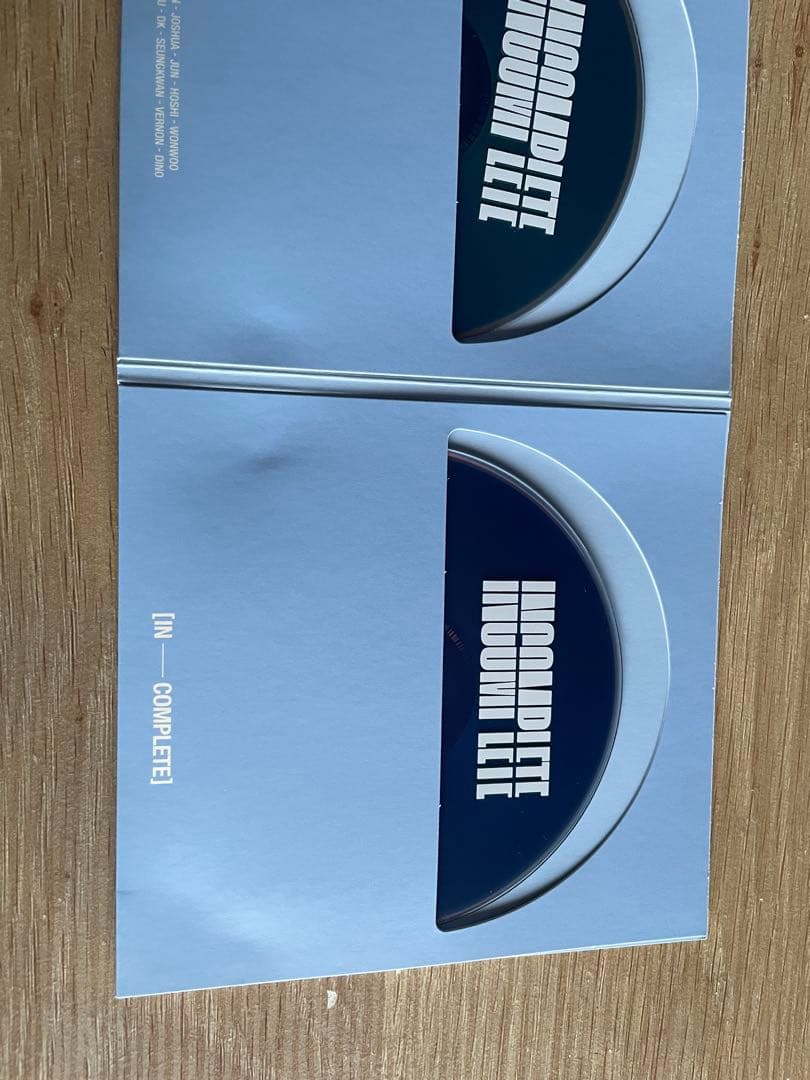 【最終値下げ】SEVENTEEN INCOMPLETE Blu-ray 付属品有