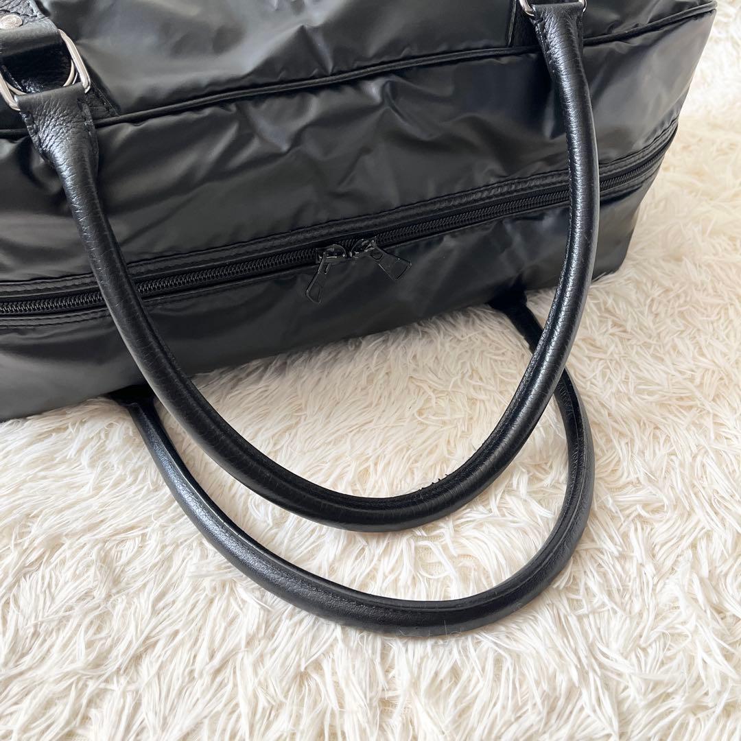 ⭐️未使用級⭐️　ハンティングワールド　バチュー　ボストンバッグ　ブラック　2way