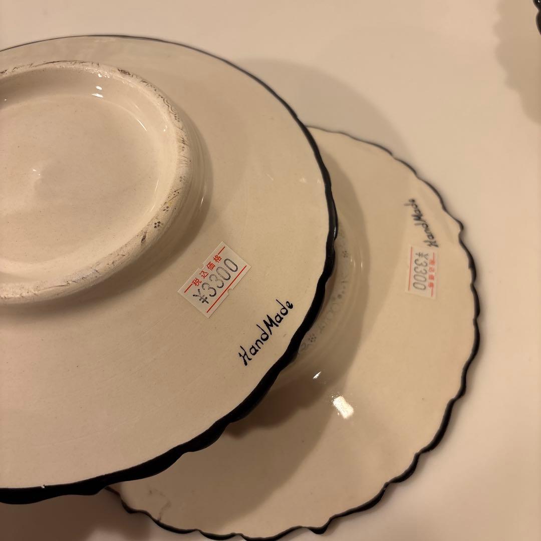 新品16,500円トルコ陶器セラミックプレート5枚セット