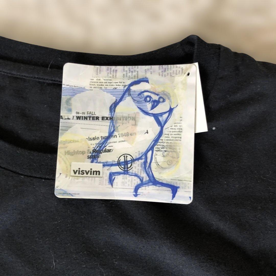 visvim ブラック Tシャツ