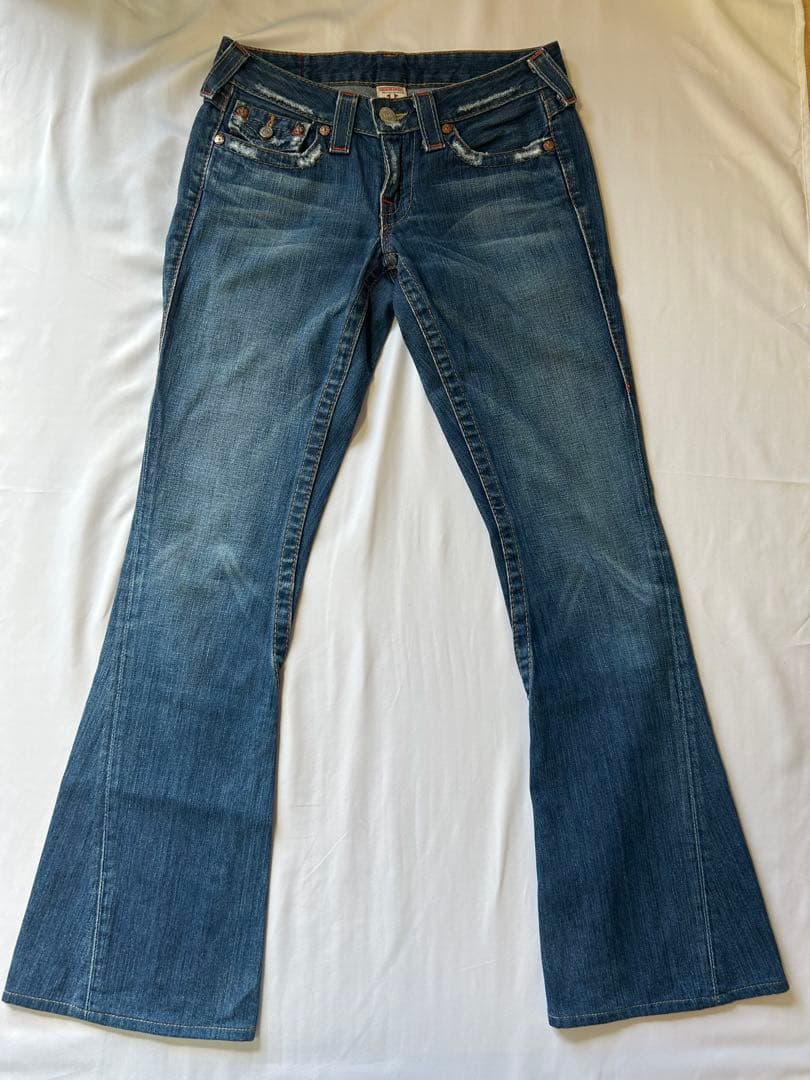 True Religion USA製　JOEYフレアデニム