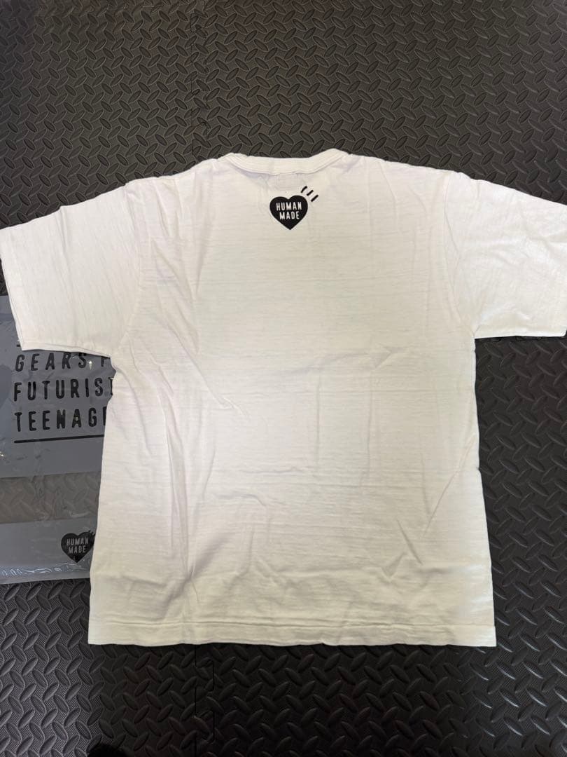 新品★Lsize HUMANMADE T-Shirt #02 \"White\"