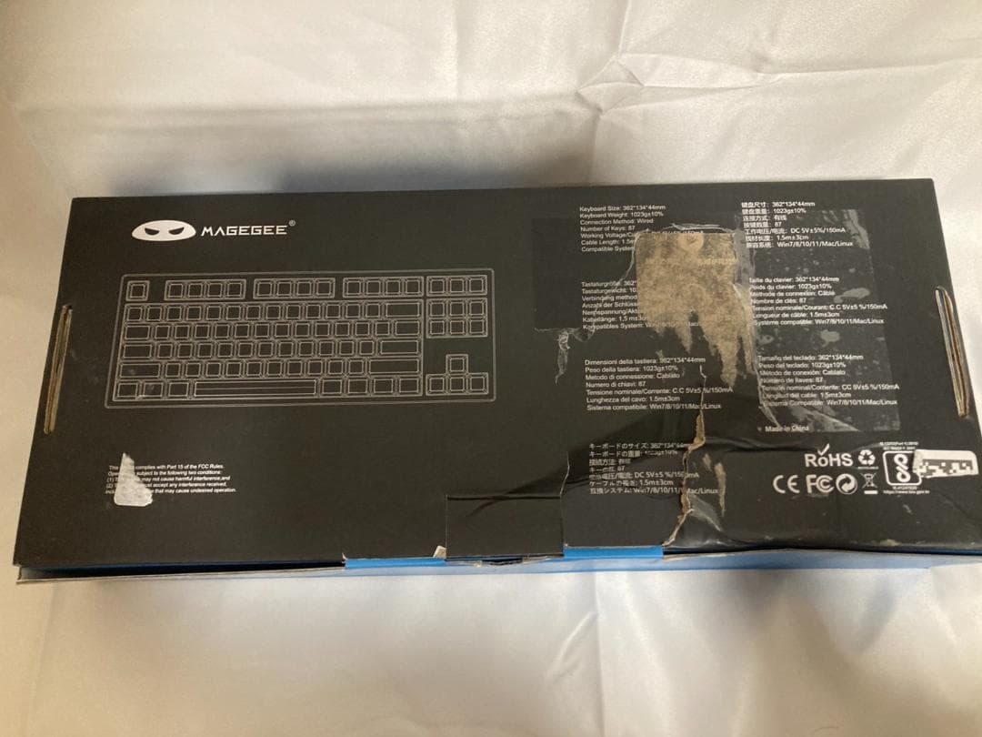 MageGee ラピッドトリガー メカニカルキーボード (Captain87)