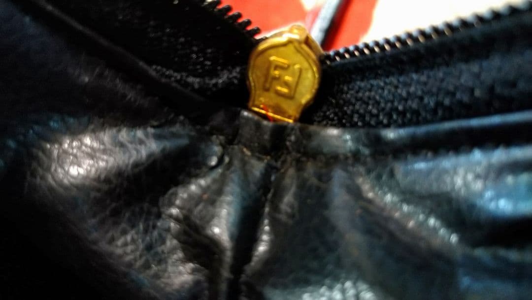 2045✡　FENDI　フェンディ　ペカン　ミニボストンバッグ