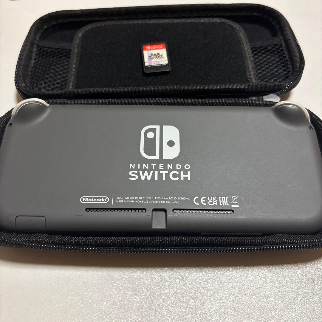Switchライトと大乱闘スマッシュブラザーズとケース付き