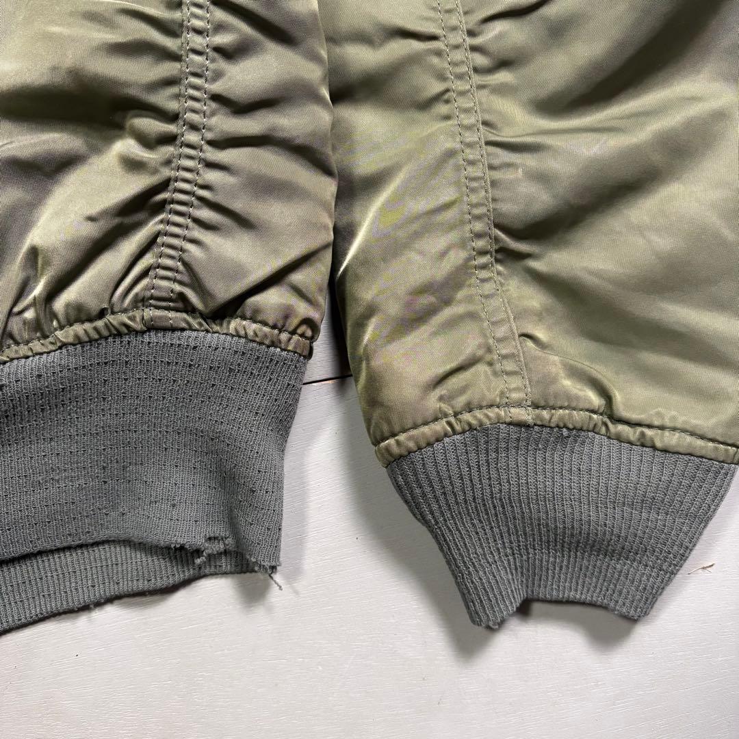 USA製 ALPHA INDUSTRIES MA-1 短丈 IDEAL M