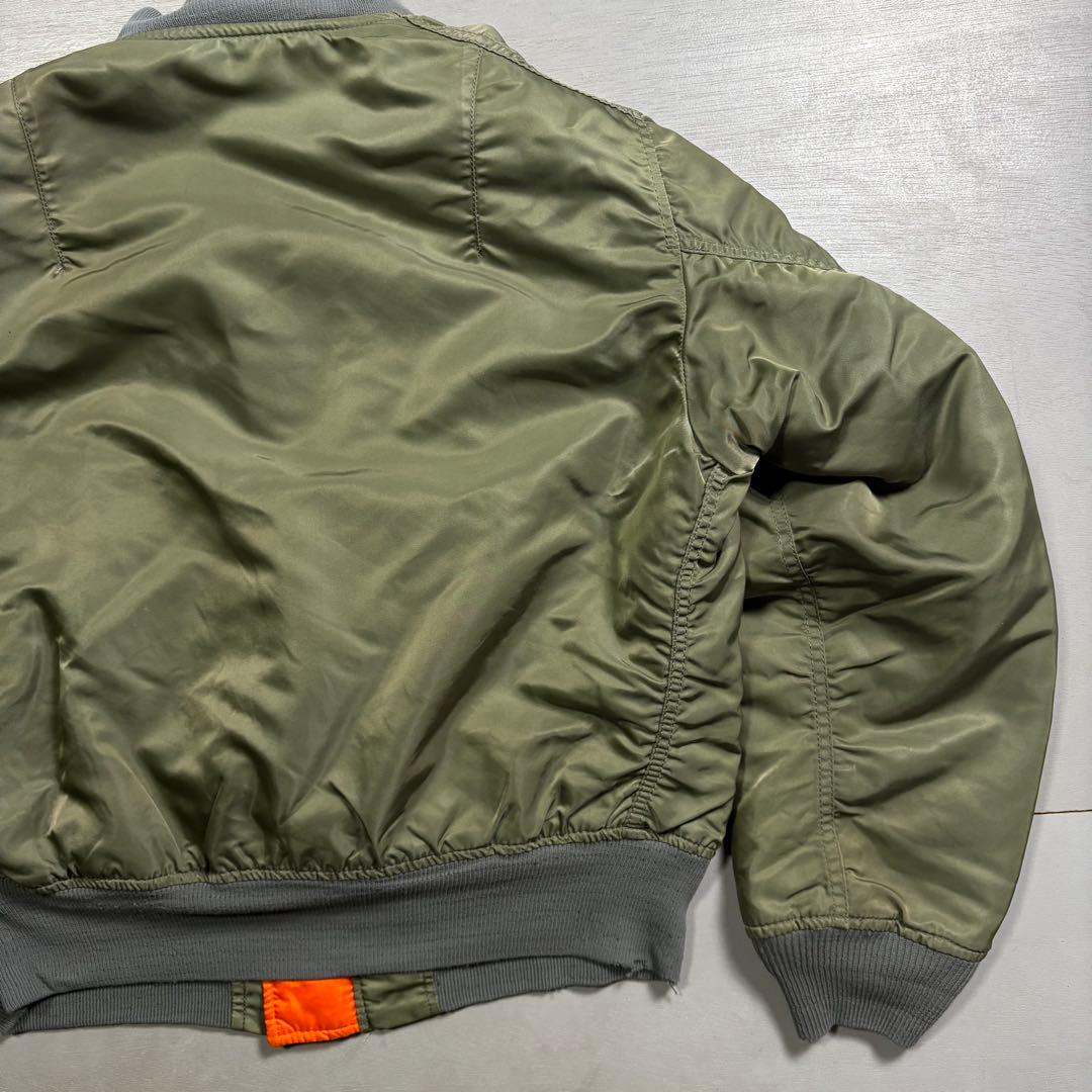 USA製 ALPHA INDUSTRIES MA-1 短丈 IDEAL M