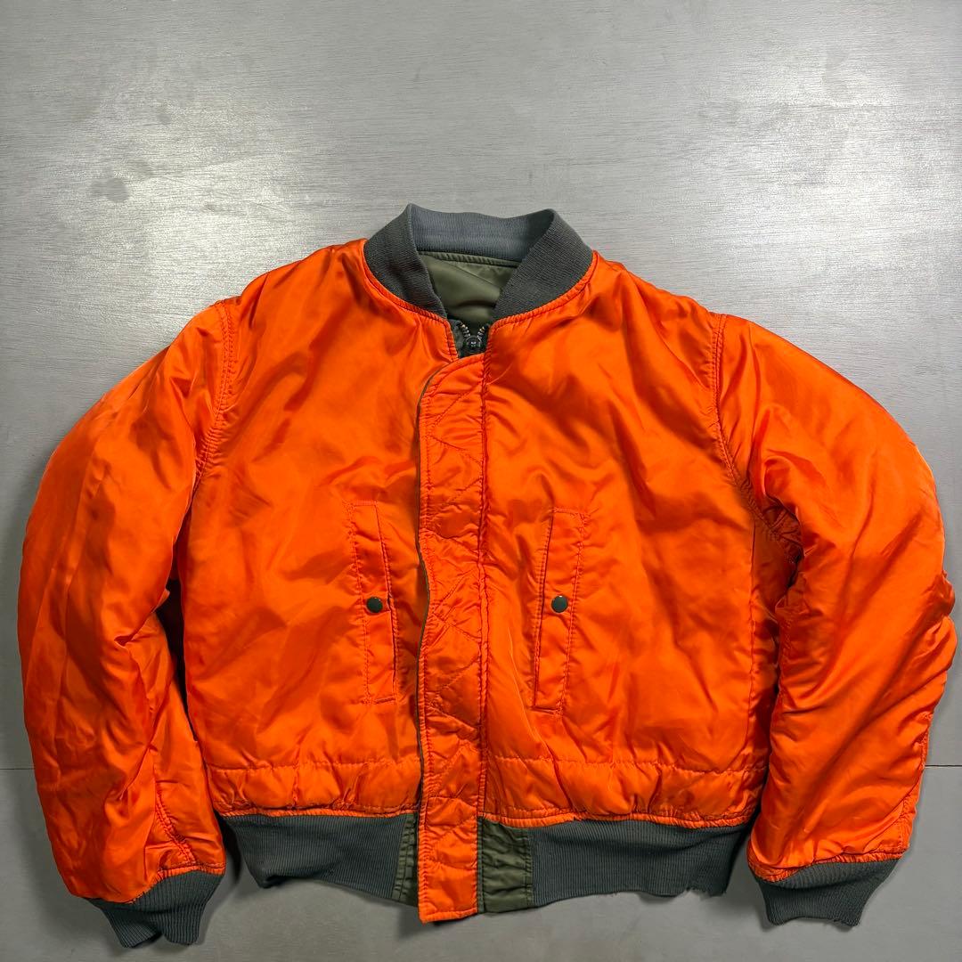 USA製 ALPHA INDUSTRIES MA-1 短丈 IDEAL M