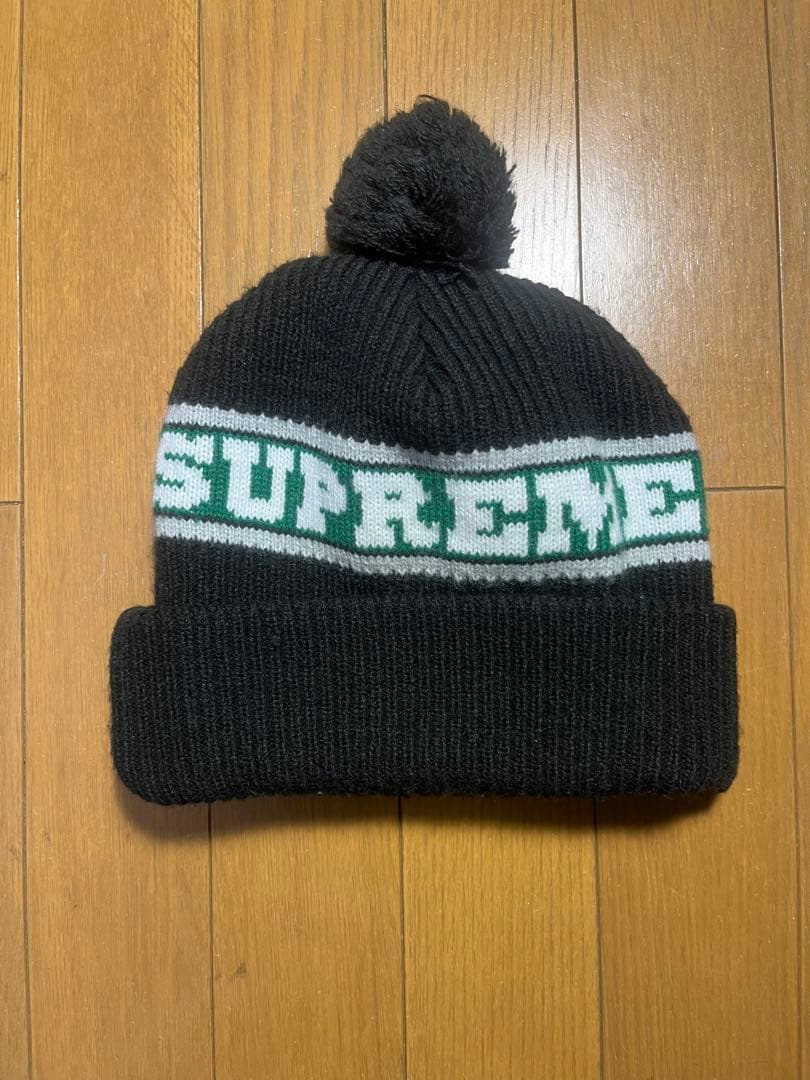 Supreme ポンポン付きニット帽 ビーニー