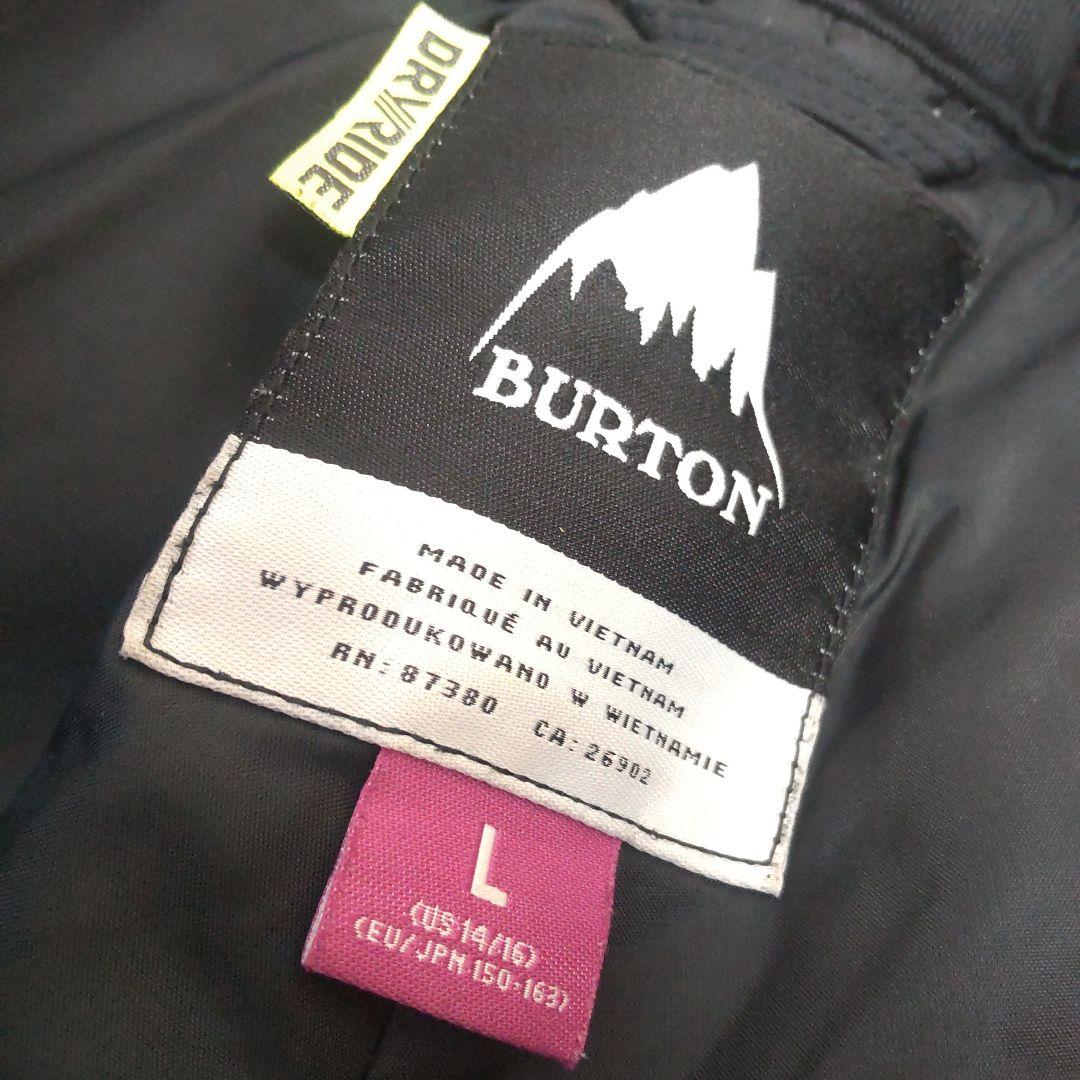 【BURTON】 スノーボードパンツ L　キッズ150サイズ 　ブラック