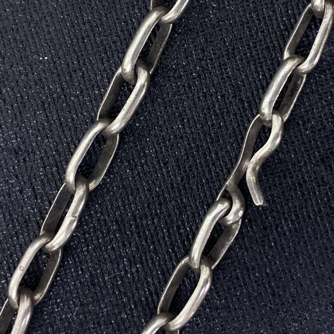 NAVAJO VINATGE シルバー あずき 5mm チェーン 62cm