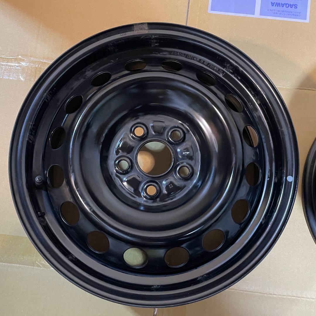 ①【送料込】NHP170 シエンタ 純正鉄ホイール　②と同時購入必須