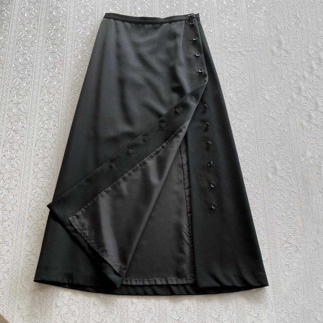 Yohji Yamamoto ヨウジヤマモト　ボタンいっぱいスカート　少し訳あり