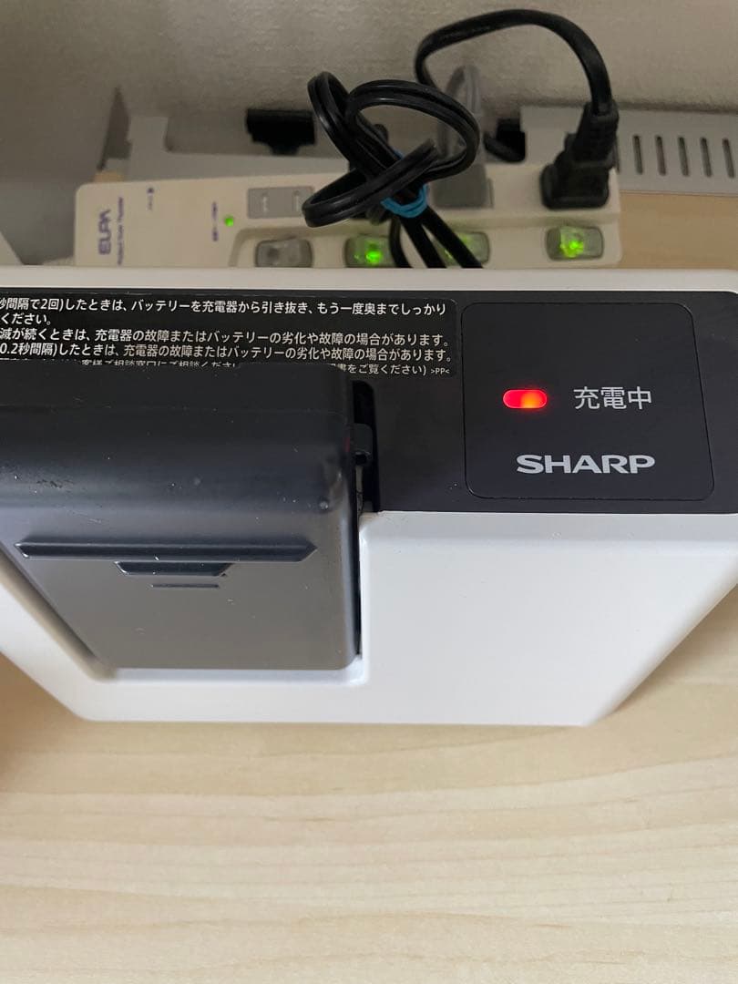 SHARP EC-A1R コードレス掃除機　布団用ヘッド付