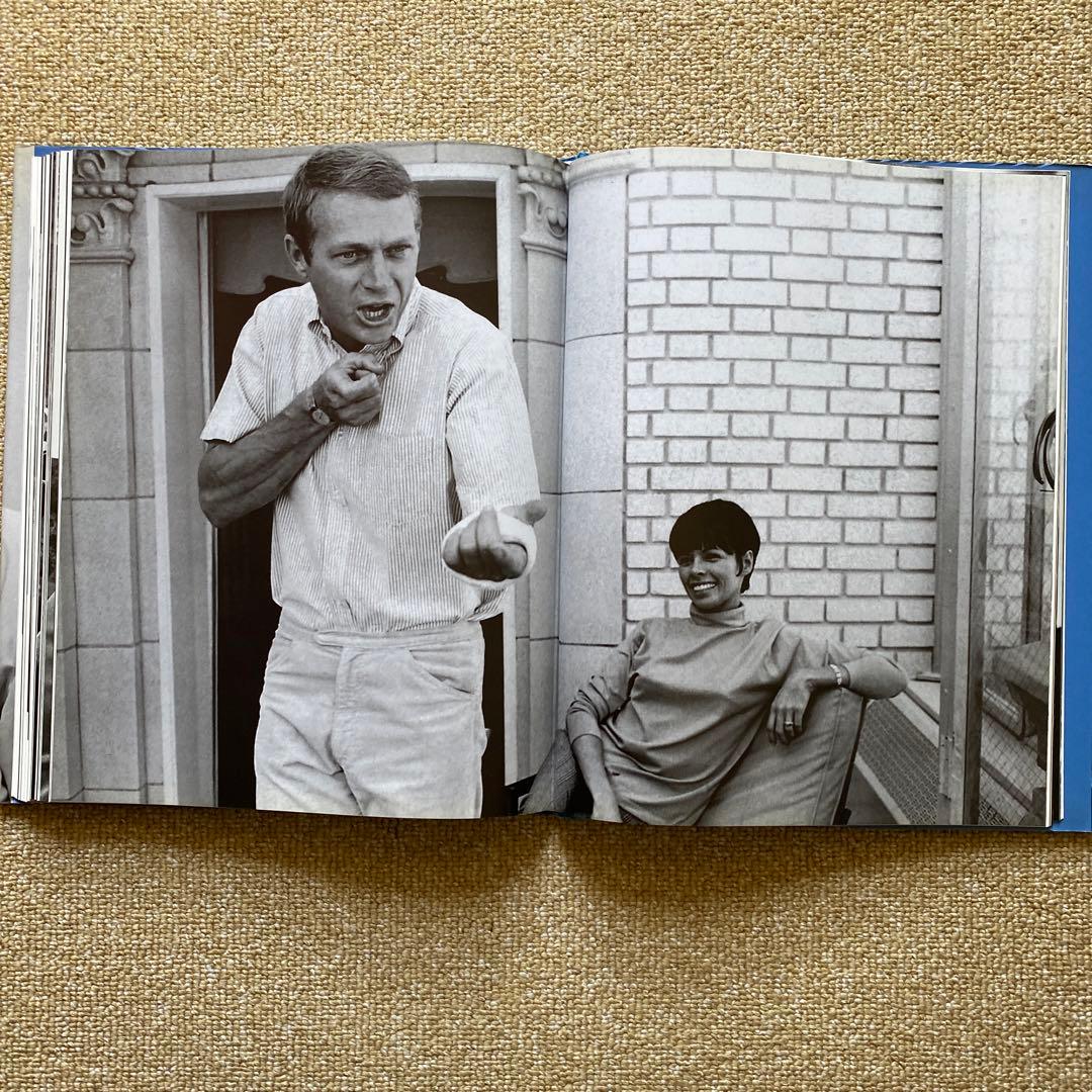 STEVE M cQUEENの生き生きとした写真集で数ページを載せました。