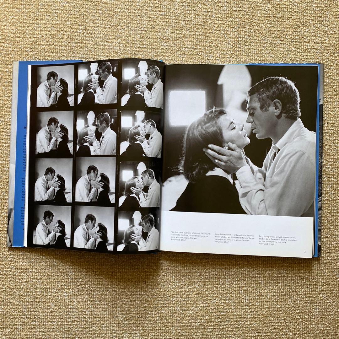 STEVE M cQUEENの生き生きとした写真集で数ページを載せました。