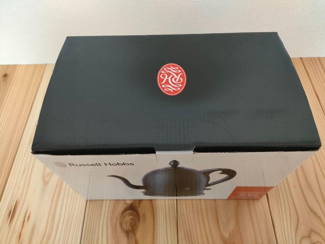 【新品未使用】Russell Hobbs マットブラック カフェケトル