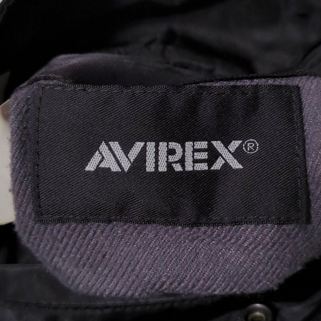 ATTACHMENT×AVIREX♦別注 3WAY リバーシブル MA-1 黒5