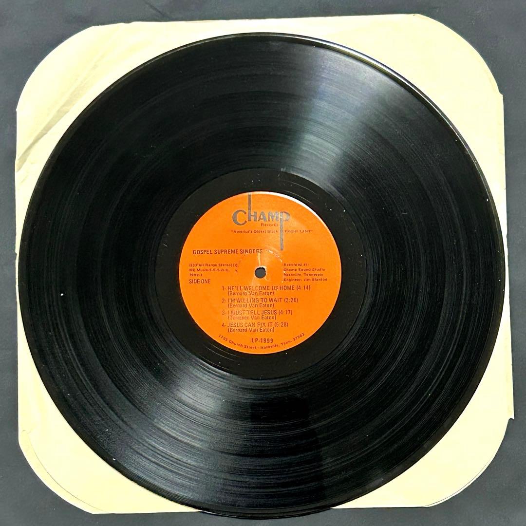 洋楽 Gospel Supreme Singers LP