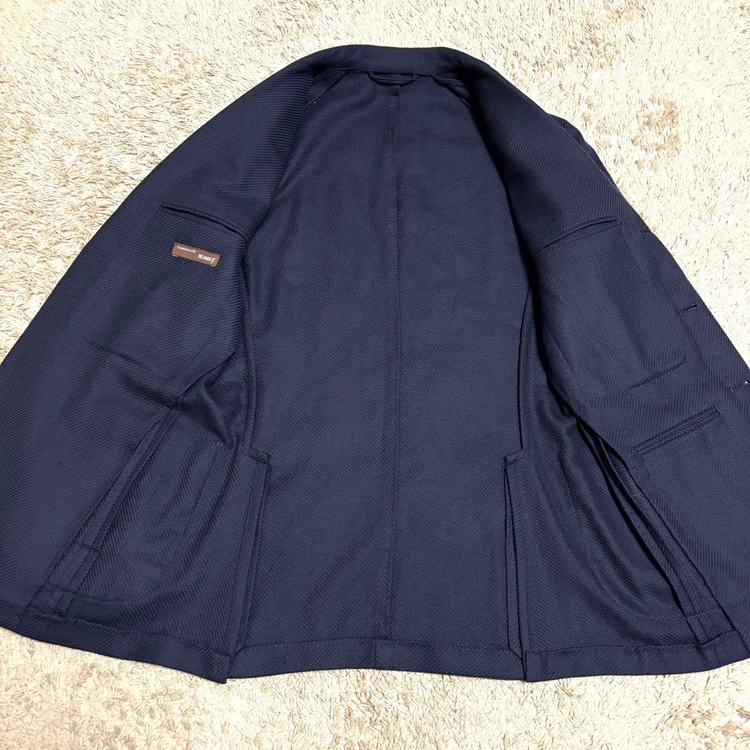 BEAMS F テーラードジャケット ネイビー 42サイズ