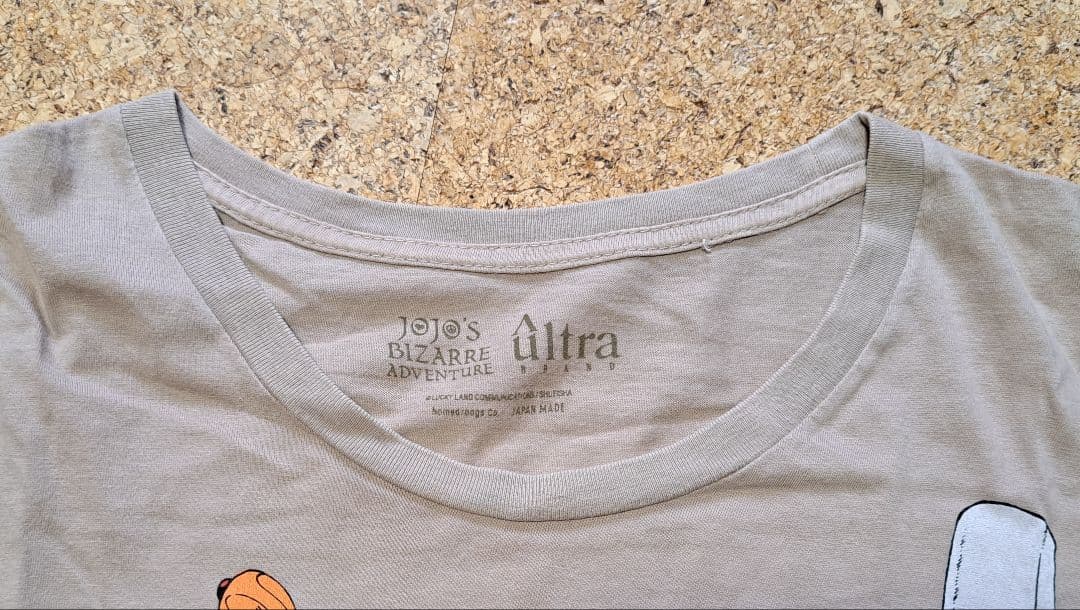 ジョジョの奇妙な冒険 パール・ジャム Tシャツ ultra violenc