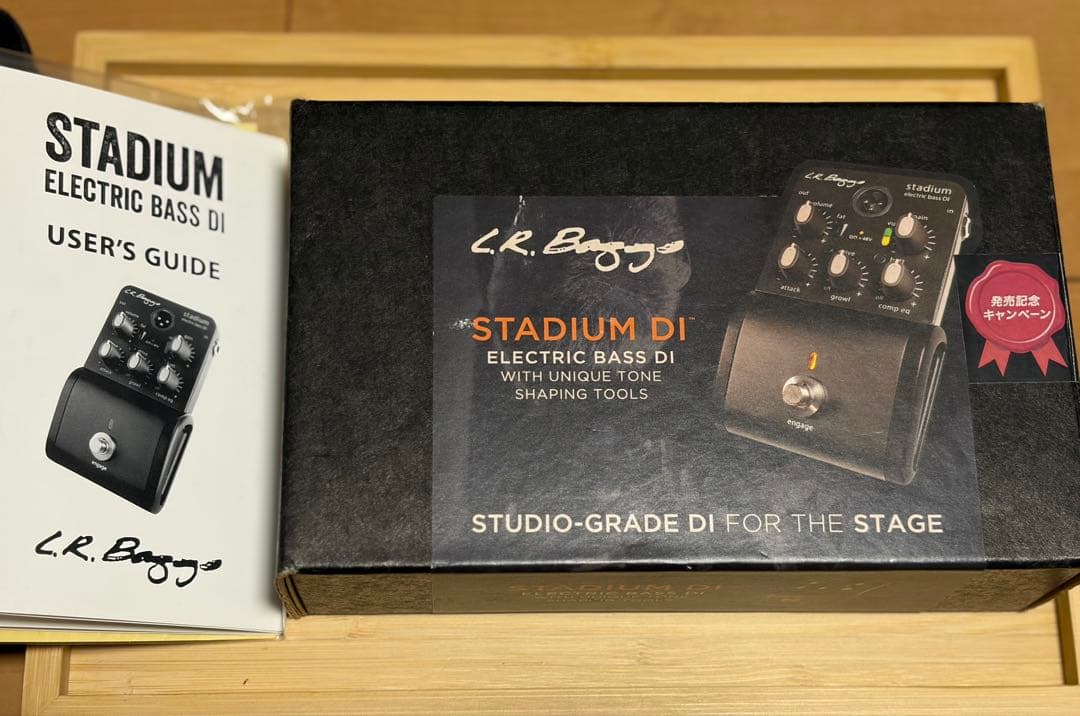 ベース L.R. Baggs stadium electric bass DI