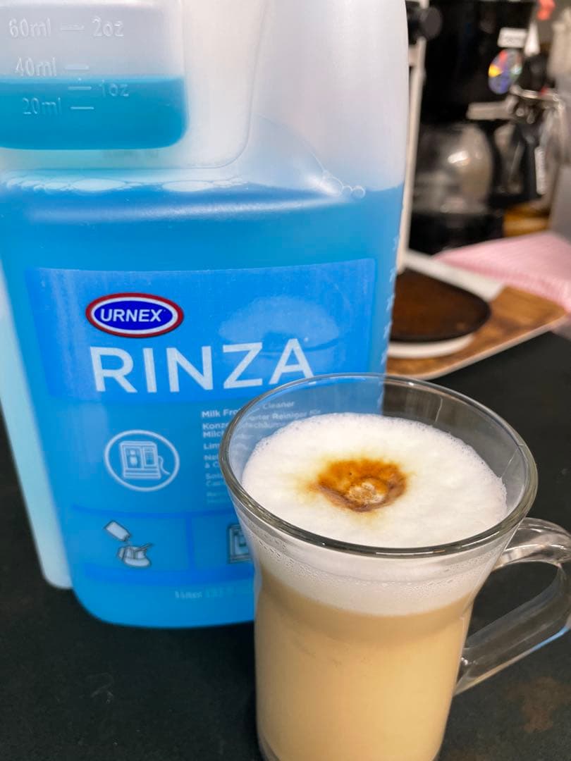URNEX RINZA リンザ　 ミルクスチーマー洗浄液 6本入り【新品未使用】
