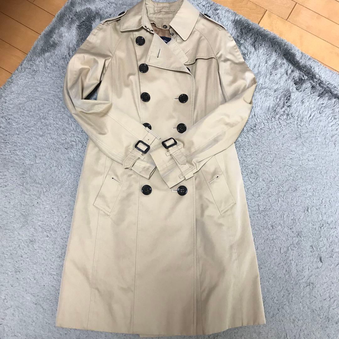 美品バーバリートレンチコート　ライナー付き36