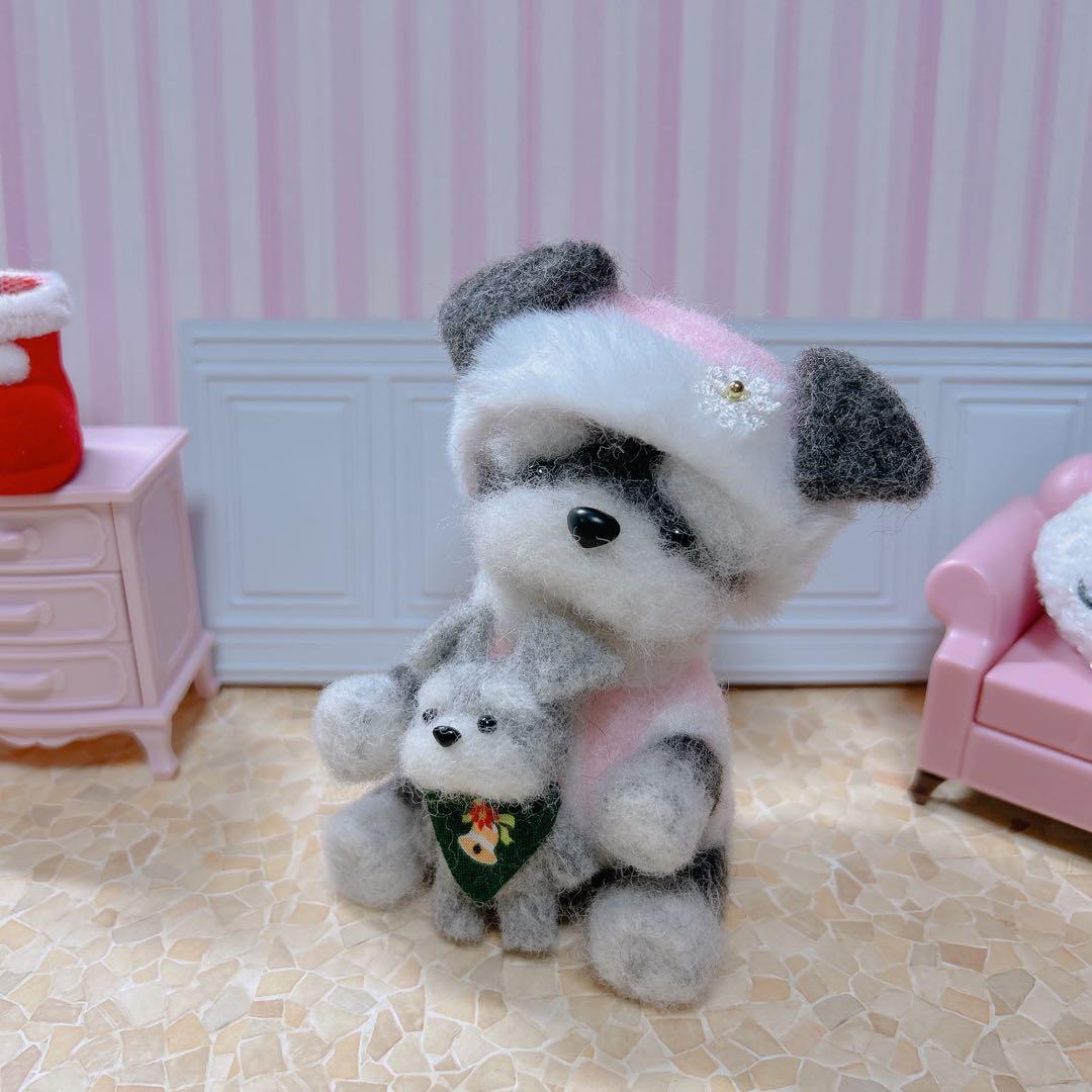 シュナウザーちゃんサンタクロース他2点おまとめ
